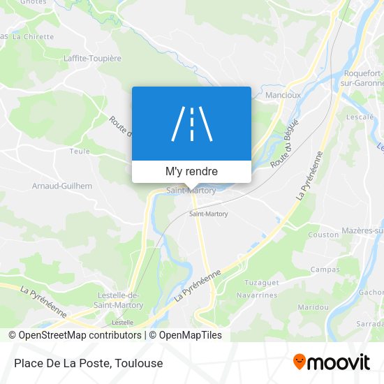 Place De La Poste plan