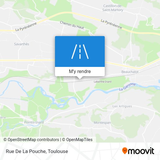 Rue De La Pouche plan
