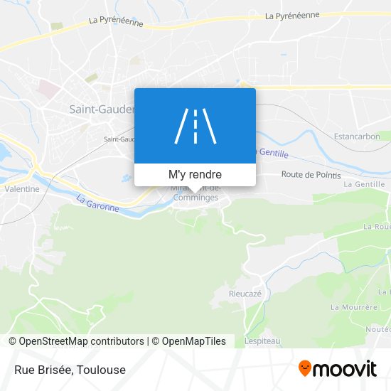 Rue Brisée plan
