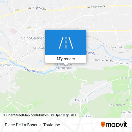 Place De La Bascule plan