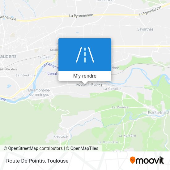 Route De Pointis plan
