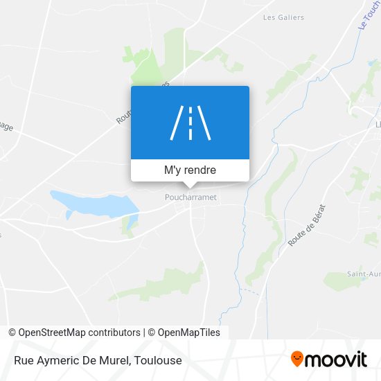 Rue Aymeric De Murel plan