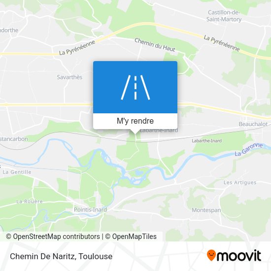 Chemin De Naritz plan
