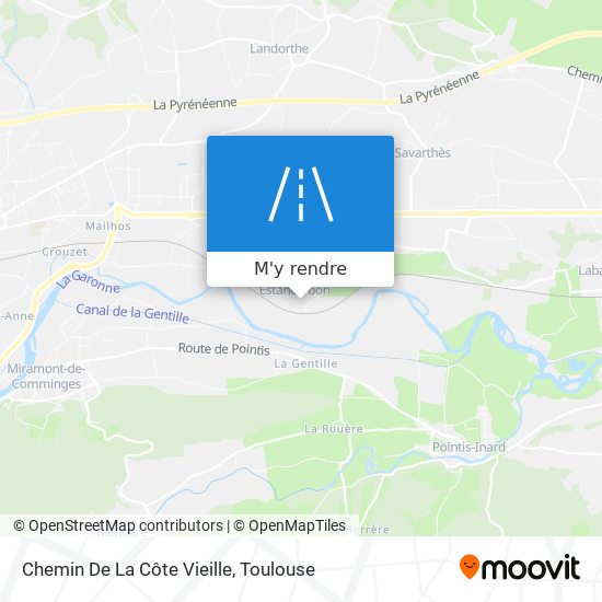 Chemin De La Côte Vieille plan
