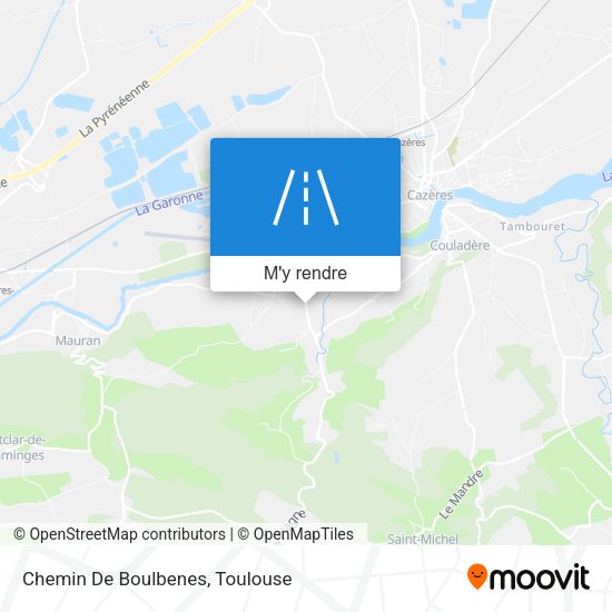 Chemin De Boulbenes plan
