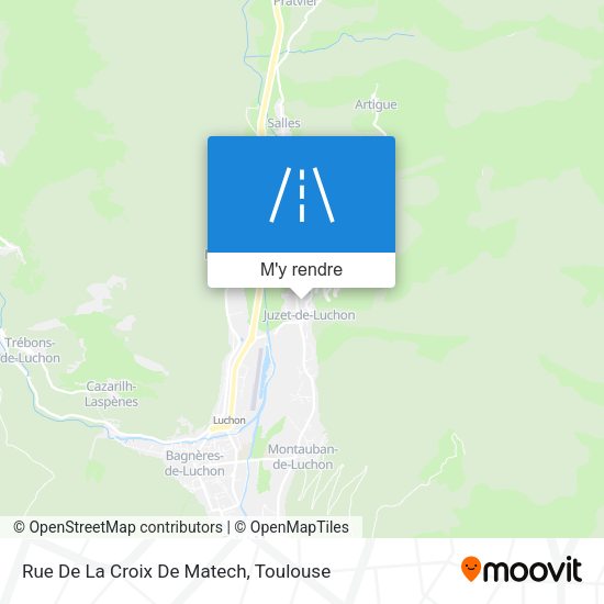 Rue De La Croix De Matech plan