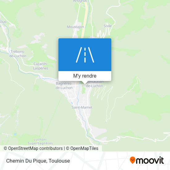 Chemin Du Pique plan