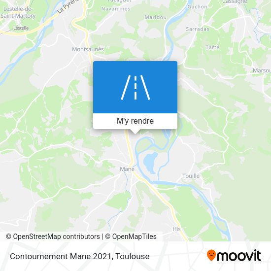 Contournement Mane 2021 plan