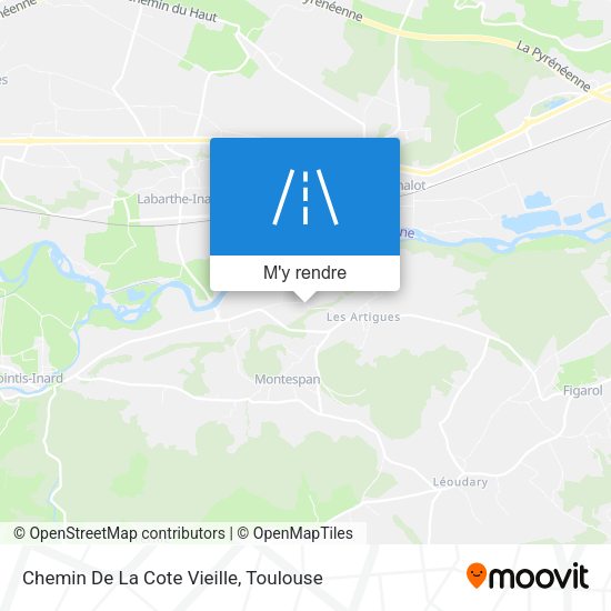 Chemin De La Cote Vieille plan