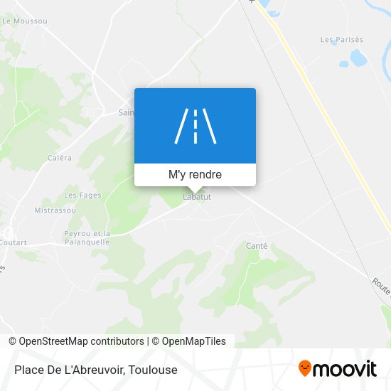 Place De L'Abreuvoir plan