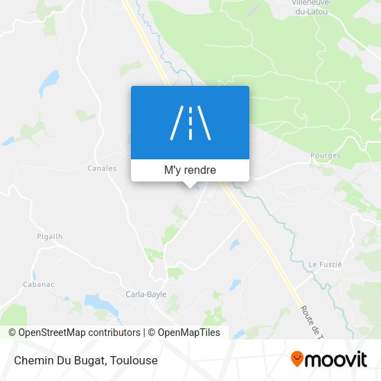Chemin Du Bugat plan