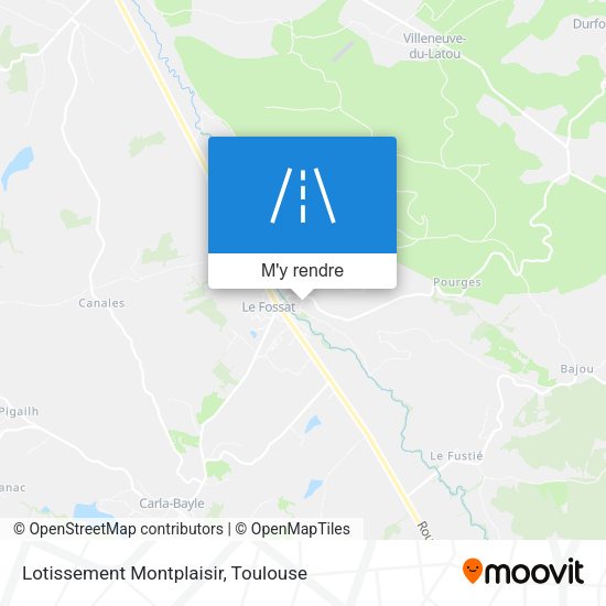 Lotissement Montplaisir plan