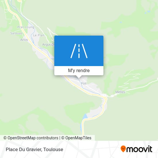 Place Du Gravier plan