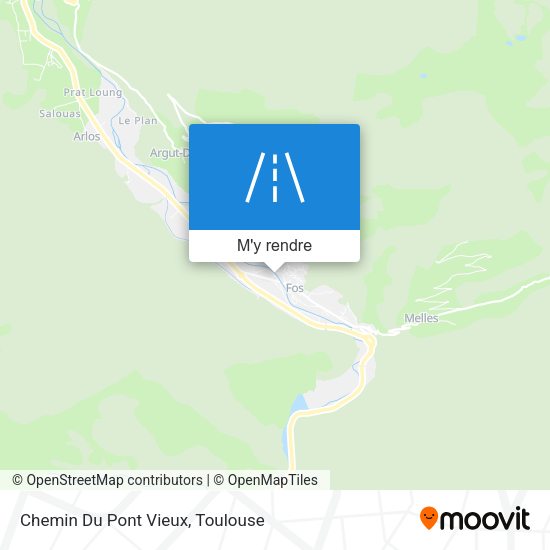 Chemin Du Pont Vieux plan