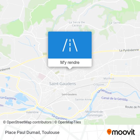 Place Paul Dumail plan
