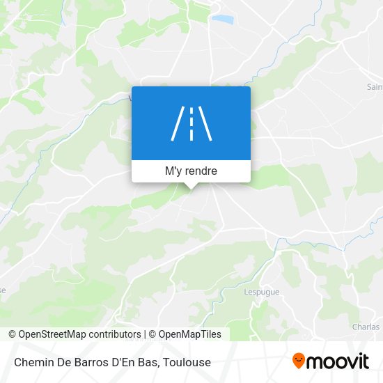 Chemin De Barros D'En Bas plan