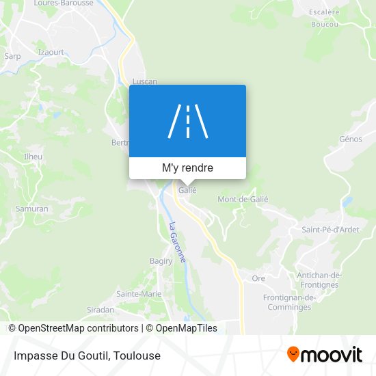 Impasse Du Goutil plan