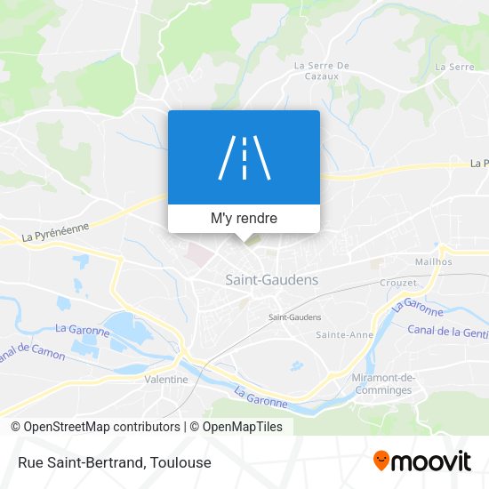 Rue Saint-Bertrand plan