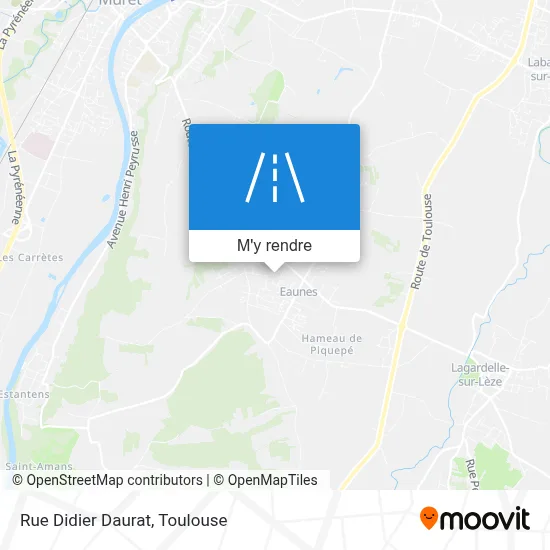 Rue Didier Daurat plan