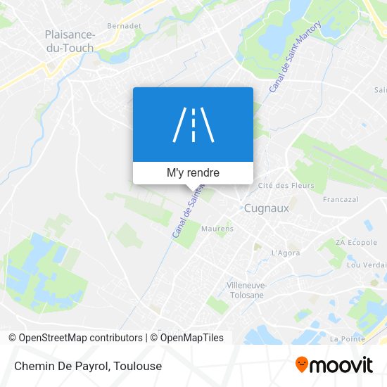 Chemin De Payrol plan