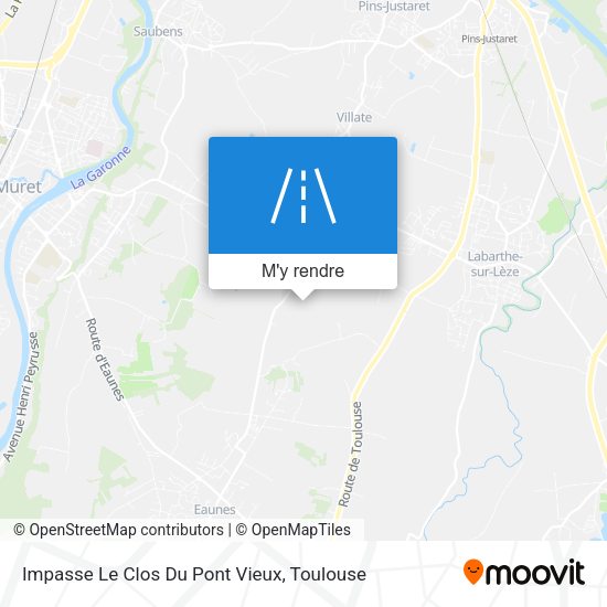 Impasse Le Clos Du Pont Vieux plan