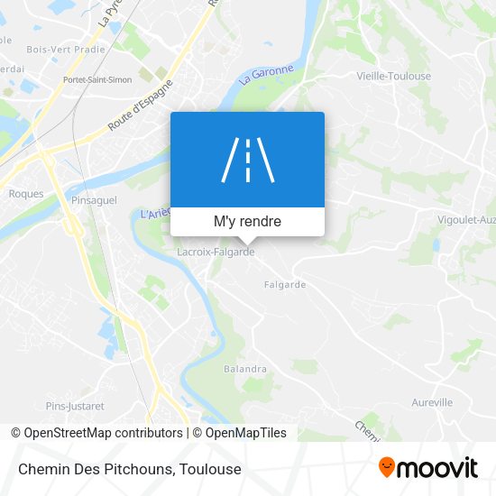 Chemin Des Pitchouns plan