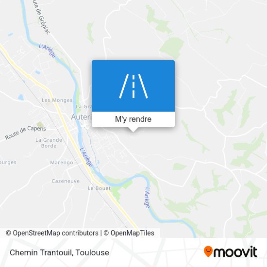 Chemin Trantouil plan