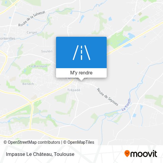 Impasse Le Château plan