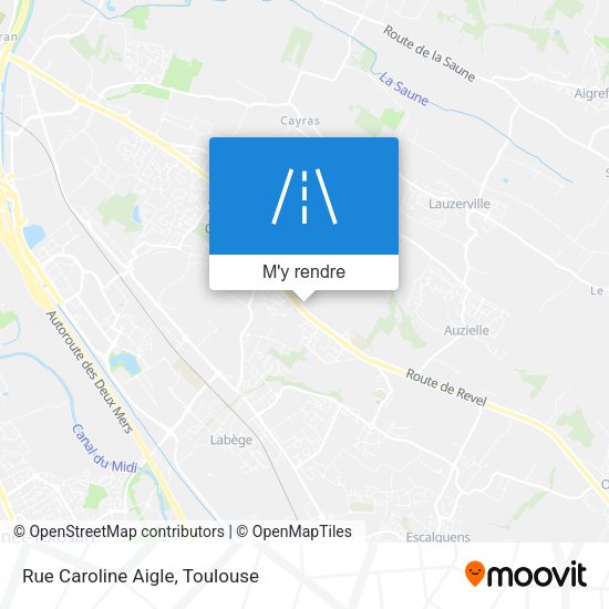 Rue Caroline Aigle plan