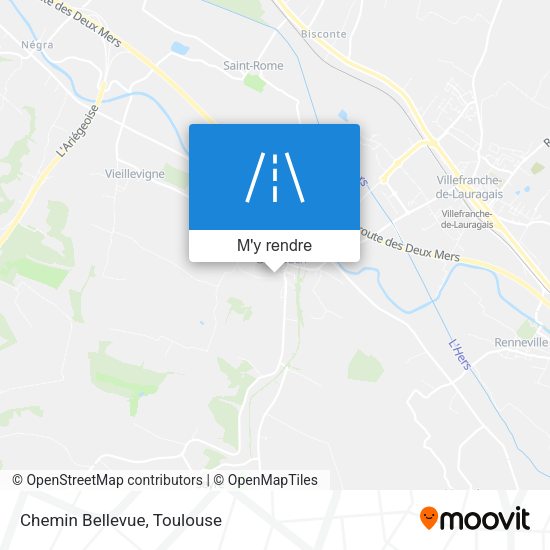 Chemin Bellevue plan