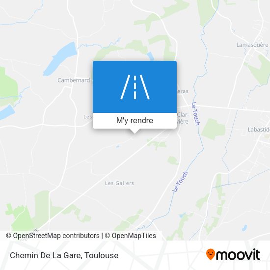 Chemin De La Gare plan