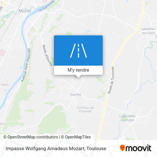 Impasse Wolfgang Amadeus Mozart plan