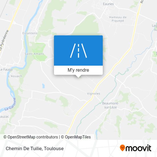 Chemin De Tuilie plan