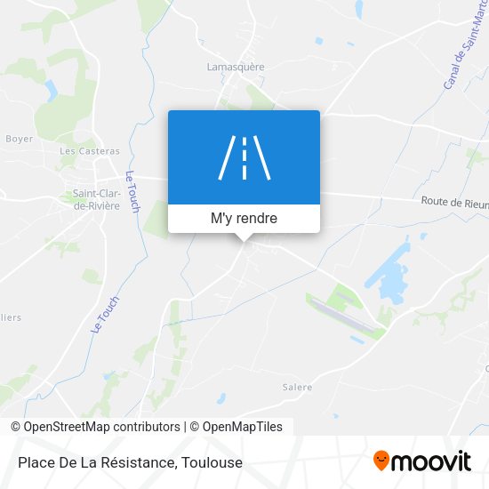 Place De La Résistance plan