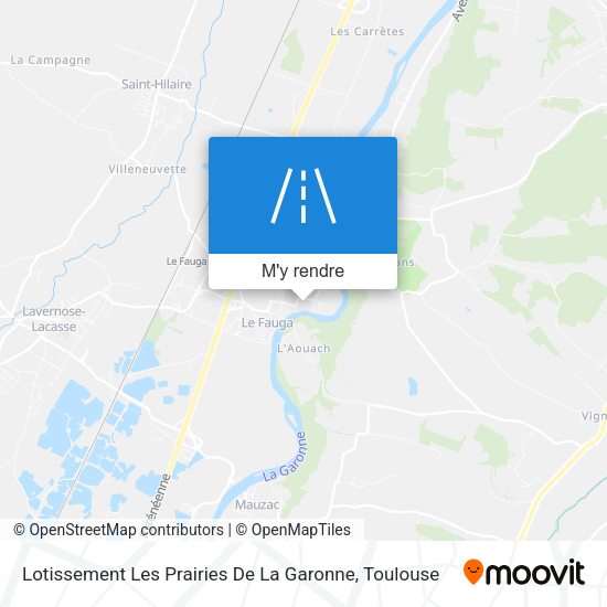 Lotissement Les Prairies De La Garonne plan