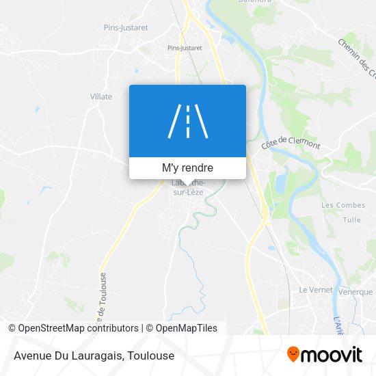 Avenue Du Lauragais plan