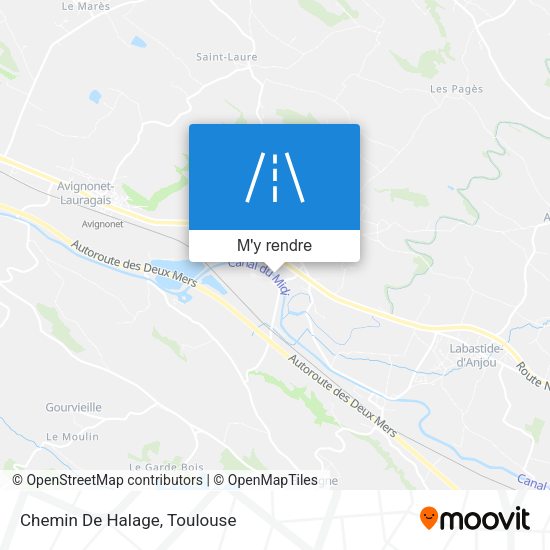 Chemin De Halage plan
