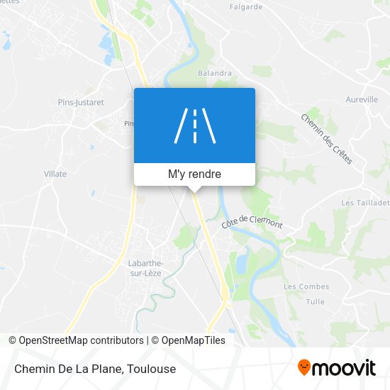 Chemin De La Plane plan