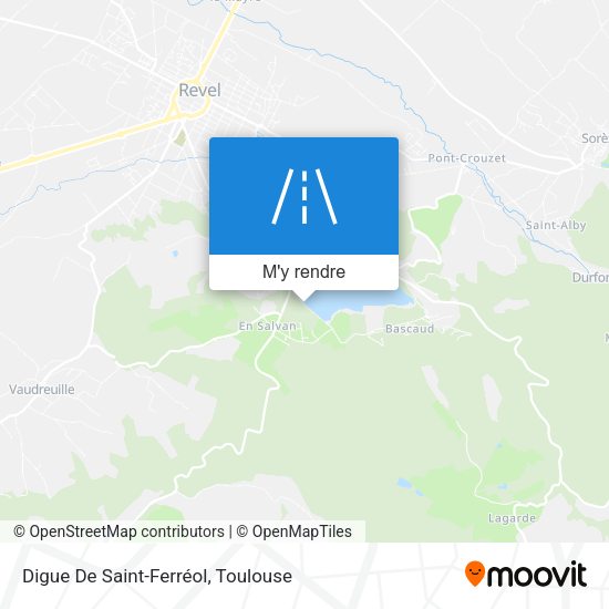 Digue De Saint-Ferréol plan