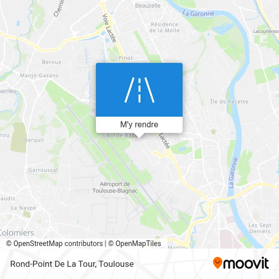 Rond-Point De La Tour plan