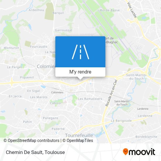 Chemin De Sault plan