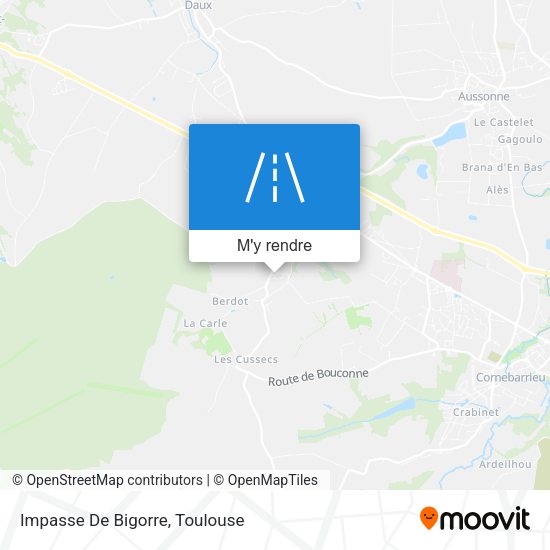 Impasse De Bigorre plan