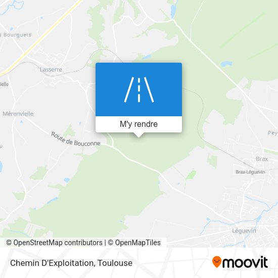 Chemin D'Exploitation plan