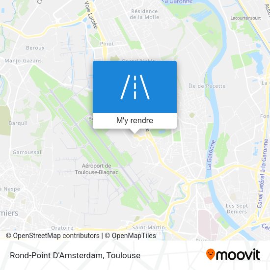Rond-Point D'Amsterdam plan