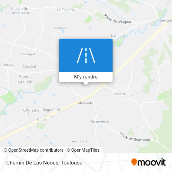 Chemin De Las Neous plan