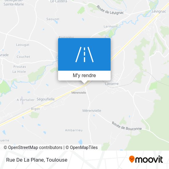 Rue De La Plane plan