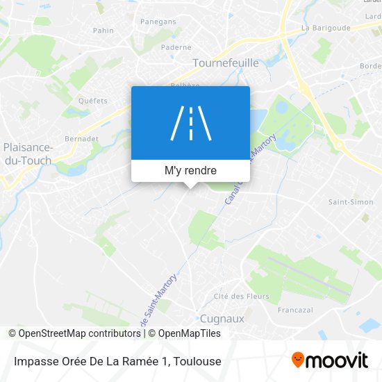 Impasse Orée De La Ramée 1 plan