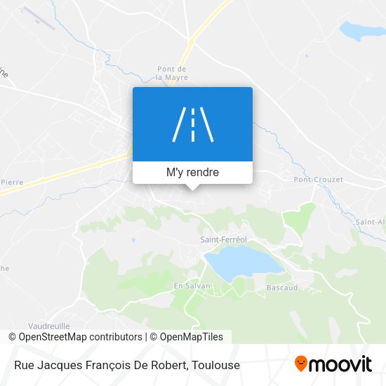 Rue Jacques François De Robert plan