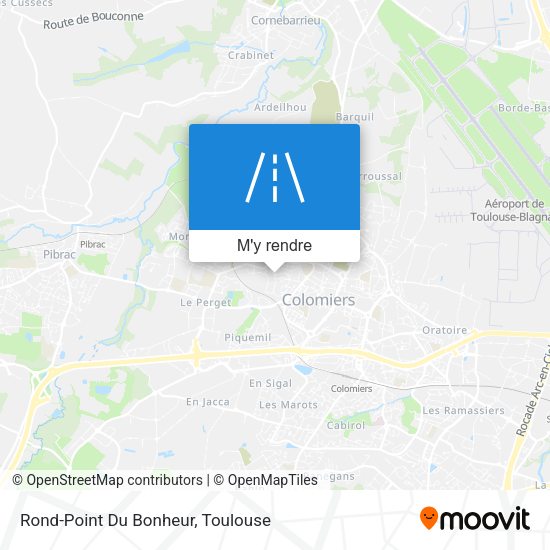 Rond-Point Du Bonheur plan
