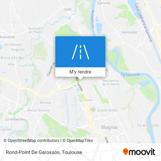 Rond-Point De Garossos plan